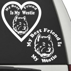 Westie – My Best Friend Is My Dog Decal