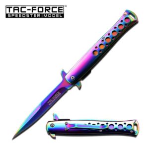 Tac-Force Rainbow Spring Assisted Stiletto