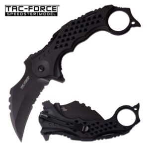 Tac-Force All Black Karambit Knife