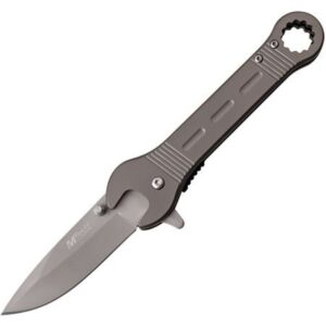 Wrench Shaped Folding Pocket Knife