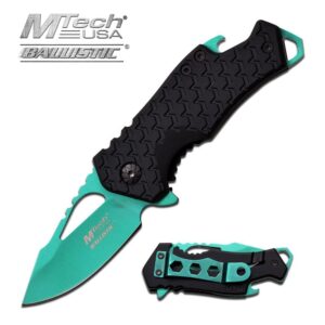 Black and Green Small Pocket Knife