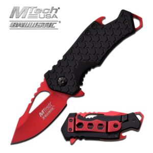 Red and Black Multi-Purpose Small Knife