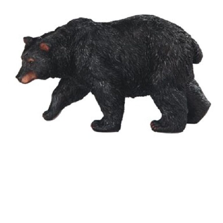 Black Bear Prowling Figurine - Sunburst Reflections