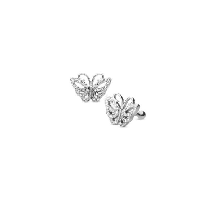 Cartilage Butterfly With Cz BVBSF15912