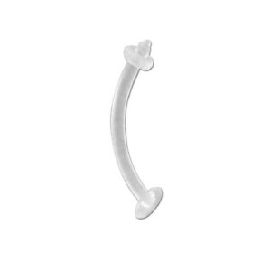 Retainer Clear Acrylic Curved with O ring