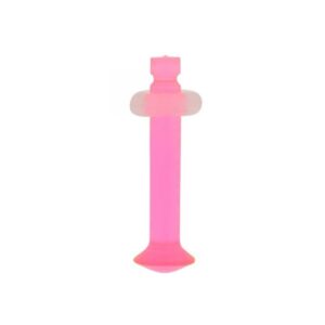 Retainer Pink Straight Bar with O Ring