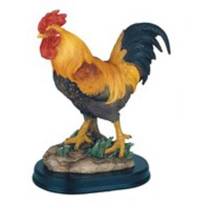 Rooster Strutting Figurine