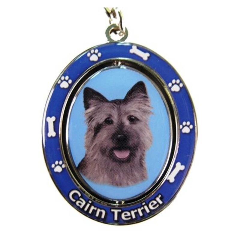 Cairn Terrier Spin Key Chain ESKC9