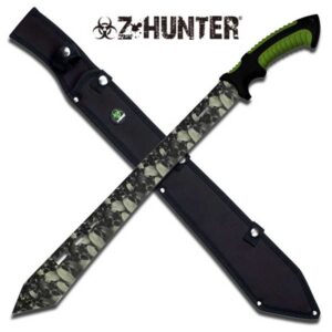 Zombie Hunter Machete and Carrying Case