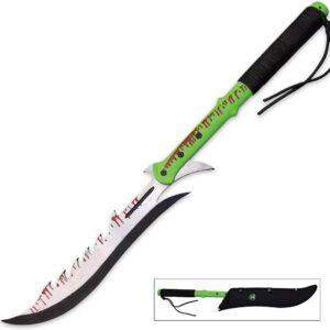 Zombie Guan Dao Short Sword and Case